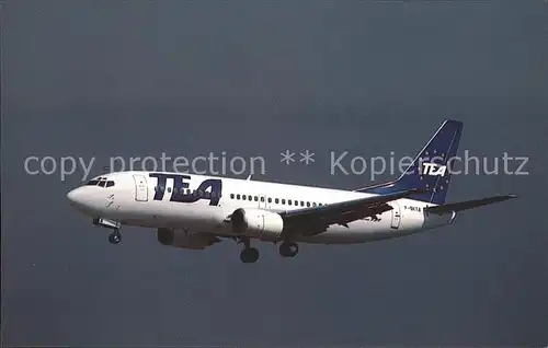 Flugzeuge Zivil TEA Boeing 737 429 F GKTA  Kat. Airplanes Avions