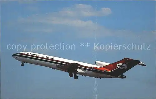Flugzeuge Zivil Yemenia Yemen Airways Boeing 727 2N8 AW ACH MSN 21846 Kat. Airplanes Avions
