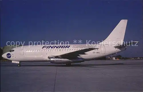 Flugzeuge Zivil Finnair Cargo Boeing 737 210C c  n 19594 TC ABJ  Kat. Airplanes Avions