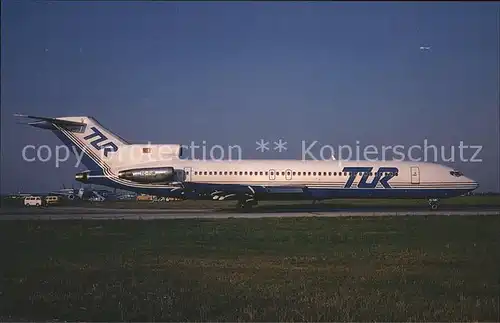 Flugzeuge Zivil Tur Avrupa Hava Yollari Boeing 727 230 c n 20792  Kat. Airplanes Avions