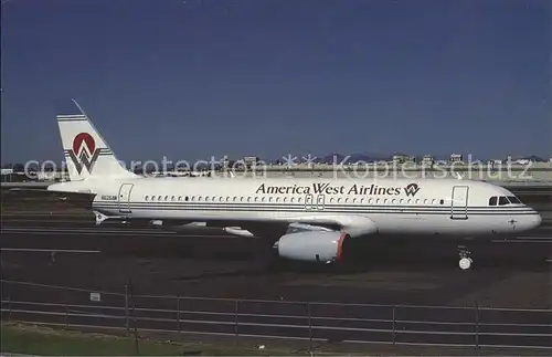 Flugzeuge Zivil America West Airlines A320 231 N626AW  Kat. Airplanes Avions