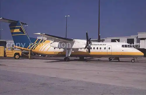 Flugzeuge Zivil Bahamasair DHC Dash 8 300 c n 192 C6 BFM Kat. Airplanes Avions
