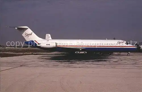 Flugzeuge Zivil Spirit Airlines McD Douglas DC 9 31 c n 47526 N934ML Kat. Airplanes Avions