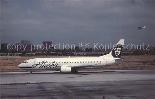 Flugzeuge Zivil Alaska Airlines Boeing B 737 4Q8 N755AS MSN 25096 Kat. Airplanes Avions