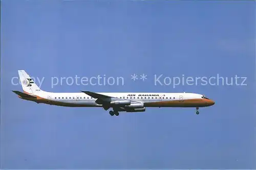 Flugzeuge Zivil Air Bahama DC 8 63 CF N8630 c n 46101  Kat. Airplanes Avions