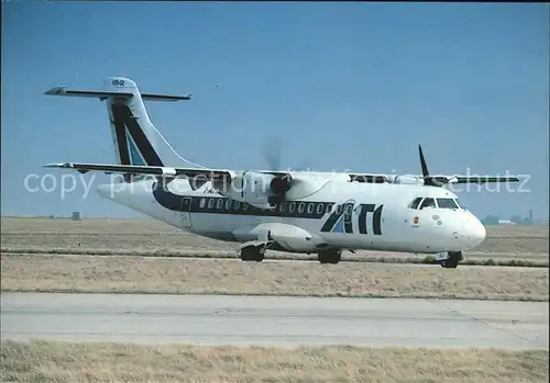 Flugzeuge Zivil ATI Alitalia ATR 42 I ATRJ Kat. Airplanes Avions