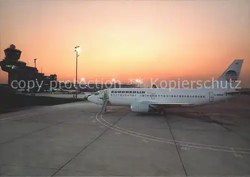 Flugzeuge Zivil Euroberlin Boeing 737 300 G MONN Kat. Airplanes Avions