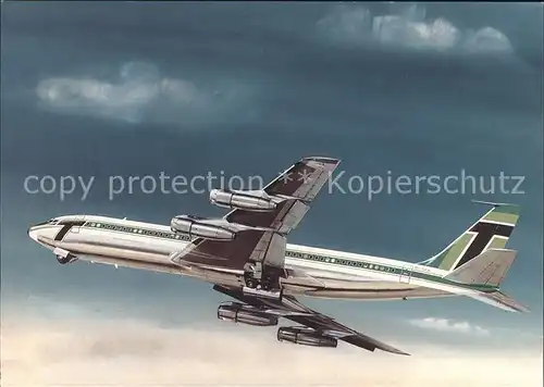 Flugzeuge Zivil Transavia Holland Boeing 707 365C PH TRW  Kat. Airplanes Avions