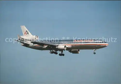 Flugzeuge Zivil American Airlines MD11 N 1753  Kat. Airplanes Avions