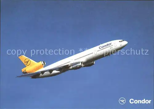 Flugzeuge Zivil Condor DC 10 30  Kat. Airplanes Avions