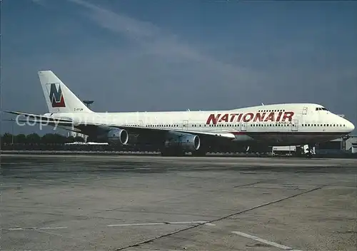 Flugzeuge Zivil Nationair Canada Boeing 747 124 C FFUN c n 20305 146  Kat. Airplanes Avions