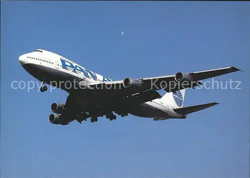 Flugzeuge Zivil Pan Am American Airways Boeing 747  Kat. Airplanes Avions