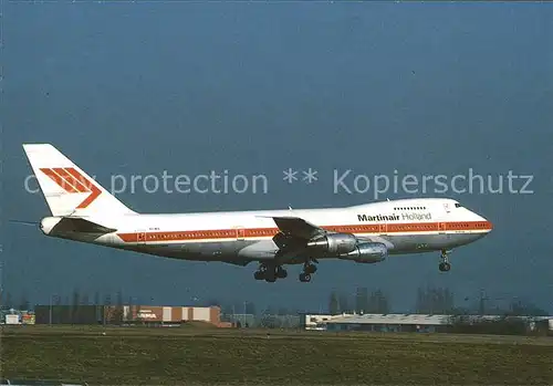 Flugzeuge Zivil Martinair Holland Boeing 747 PH MCE  Kat. Airplanes Avions