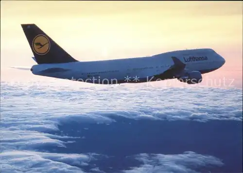 Lufthansa Boeing 747 400  Kat. Flug