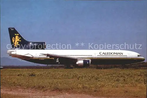 Flugzeuge Zivil British Caledonian Lockheed L1011 G BBAE  Kat. Airplanes Avions