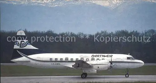 Flugzeuge Zivil Partnair Convair 580 LN BWN  Kat. Airplanes Avions