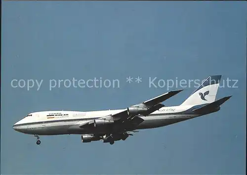 Flugzeuge Zivil Iran Air Cargo Boeing 747 2J9F Kat. Airplanes Avions