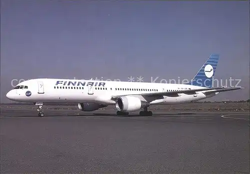 Flugzeuge Zivil Finnari Boeing 757 2Q8 OH LBR c n 28167 775 Kat. Airplanes Avions