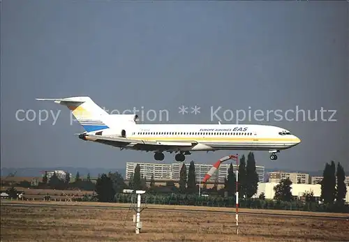 Flugzeuge Zivil EAS Europe Airlines Boeing 727 200 F GCGQ Kat. Airplanes Avions