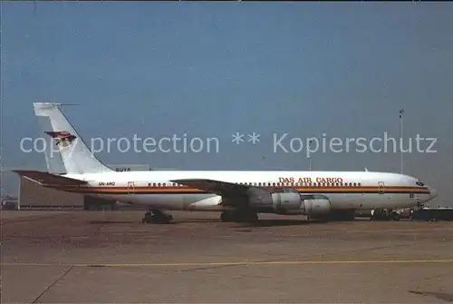 Flugzeuge Zivil DAS Air Cargo Boeing 707 338C 5N ARQ c n 18809 407 Kat. Airplanes Avions