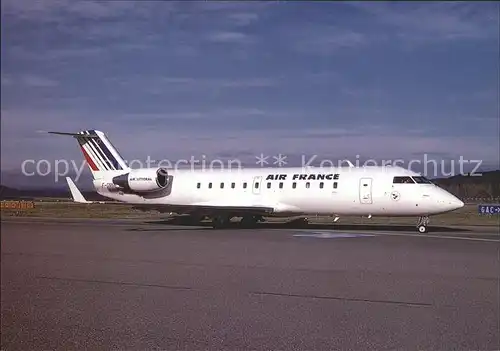 Flugzeuge Zivil Air France Canadair CL600 2B19 Regional Jet F GNME c n 7020 Kat. Airplanes Avions