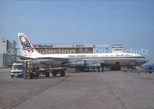 Flugzeuge Zivil Trans Arabian Air Transport Boeing 707 320C ST ALK  Kat. Airplanes Avions