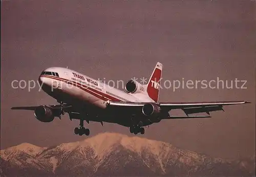 Flugzeuge Zivil Trans World Airlines Lockheed L 1011 385 1 TriStar 1 N31008 c n 1028  Kat. Airplanes Avions