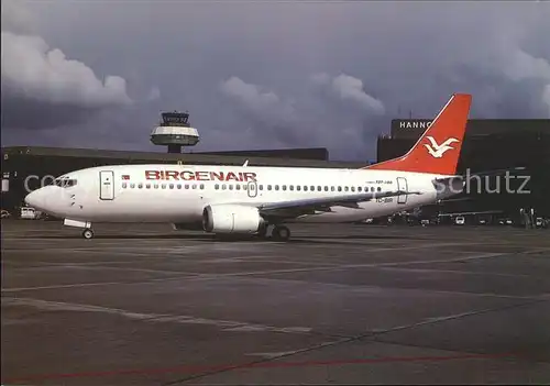 Flugzeuge Zivil Birgenair Boeing 737 TC BIR  Kat. Airplanes Avions