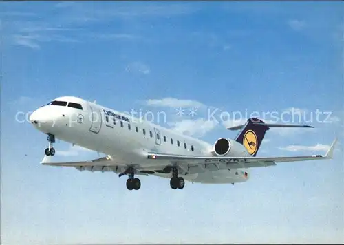 Lufthansa Canadair Jet C GVRJ Kat. Flug
