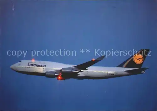 Lufthansa Boeing 747 400 D ABVA  Kat. Flug