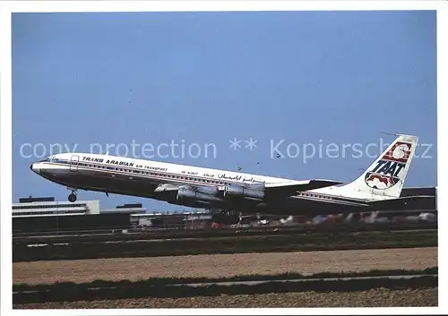 Flugzeuge Zivil Trans Arabian Air Transport Boeing 707 349C ST ALK cn 18976 Kat. Airplanes Avions
