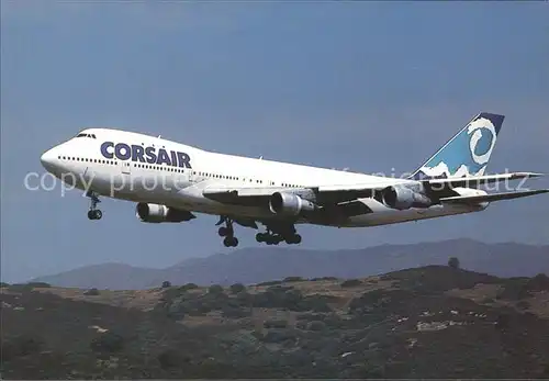 Flugzeuge Zivil Corsair Boeing 747 100 F GKLJ Kat. Airplanes Avions