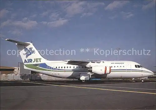 Flugzeuge Zivil Air Jet BAe 146 200QC F GLNI c n 2188 Kat. Airplanes Avions