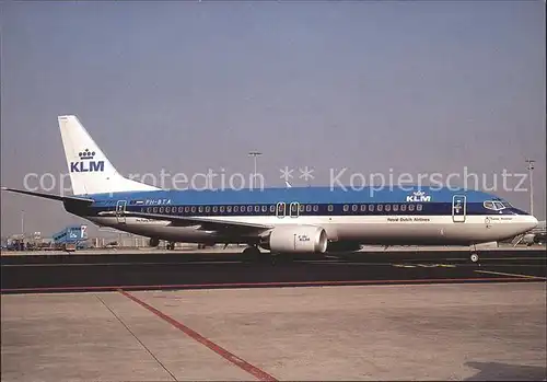 Flugzeuge Zivil KLM Royal Dutch Airlines Boeing 737 406 PH BTA c n 25412 2161 Kat. Airplanes Avions