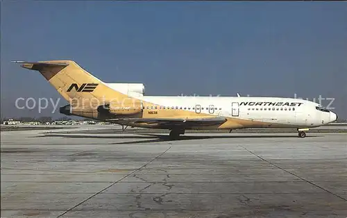 Flugzeuge Zivil Northeast Boeing 727 95 NI638  Kat. Airplanes Avions