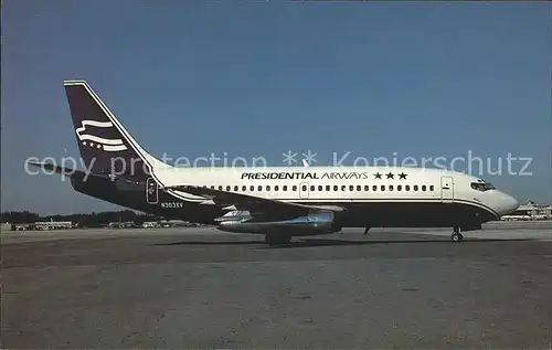 Flugzeuge Zivil Predidential Airways Boeing 737 230C N303XV  Kat. Airplanes Avions