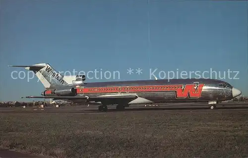 Flugzeuge Zivil Western Boeing 727 247 Advanced N2823W  Kat. Airplanes Avions