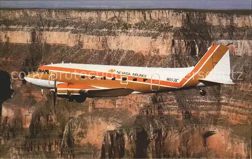 Flugzeuge Zivil Nevada Airlines Douglas DC 3 N163E  Kat. Airplanes Avions