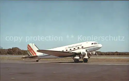 Flugzeuge Zivil Air New England Douglas DC 3  Kat. Airplanes Avions