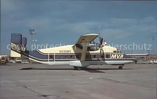 Flugzeuge Zivil MVA Mississippi Valley Airlines Shorts SD3 30 N335MV  Kat. Airplanes Avions