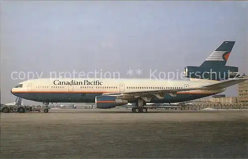 Flugzeuge Zivil Canadian Pacific Air Lines McD Douglas DC 10 30 C FCRE c n 47868 Kat. Airplanes Avions