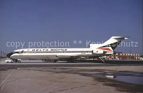 Flugzeuge Zivil Delta Shuttle Boeing 727 227 N553PE c n 20774 Kat. Airplanes Avions
