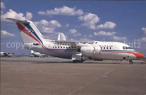 Flugzeuge Zivil Safair Freighters BAe146 100QT ZS NCA c n 1002 Kat. Airplanes Avions