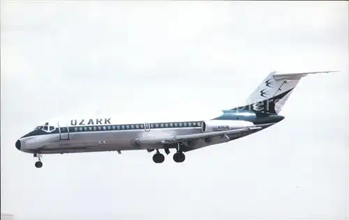 Flugzeuge Zivil Ozark DC 9 N968E Kat. Airplanes Avions