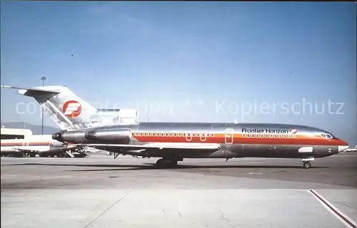 Flugzeuge Zivil Frontier Horizon B 727  Kat. Airplanes Avions