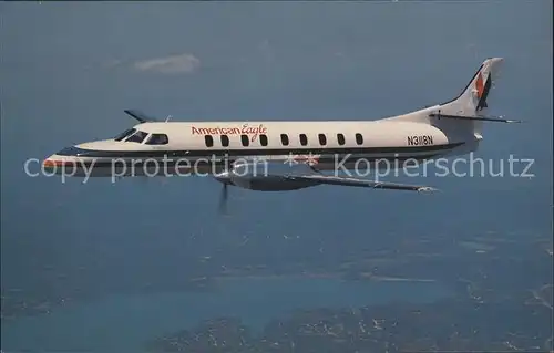 Flugzeuge Zivil American Eagle Swearingen Metro III N3118N c n AC 611 Kat. Airplanes Avions