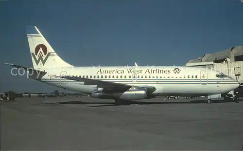 Flugzeuge Zivil America West Airlines N126AW Boeing 737 Kat. Airplanes Avions