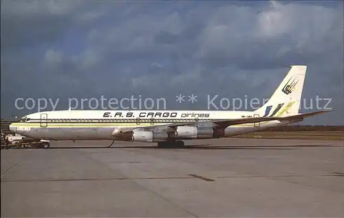 Flugzeuge Zivil EAS Cargo Airlines Boeing 707 351C 5N ASY c n 18922  Kat. Airplanes Avions