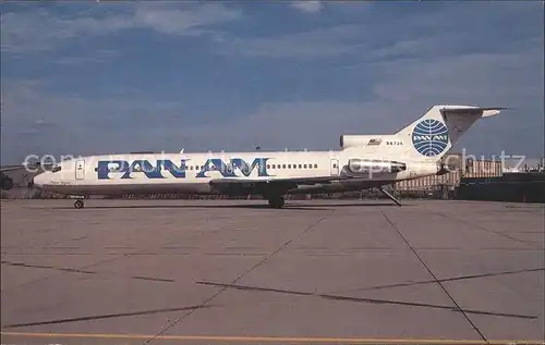 Flugzeuge Zivil Pan Am Boeing 727 235 N4734  Kat. Airplanes Avions