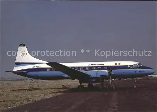 Flugzeuge Zivil Aerocentro Convair 440 XA HED c n 411 Kat. Airplanes Avions